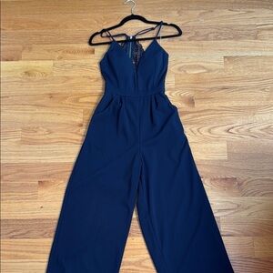 Elegant Navy Jumpsuit